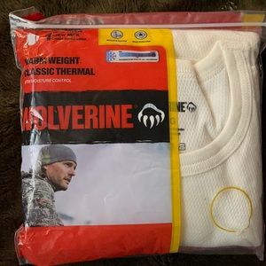 Wolverine Men’s thermal crew neck shirt & pant